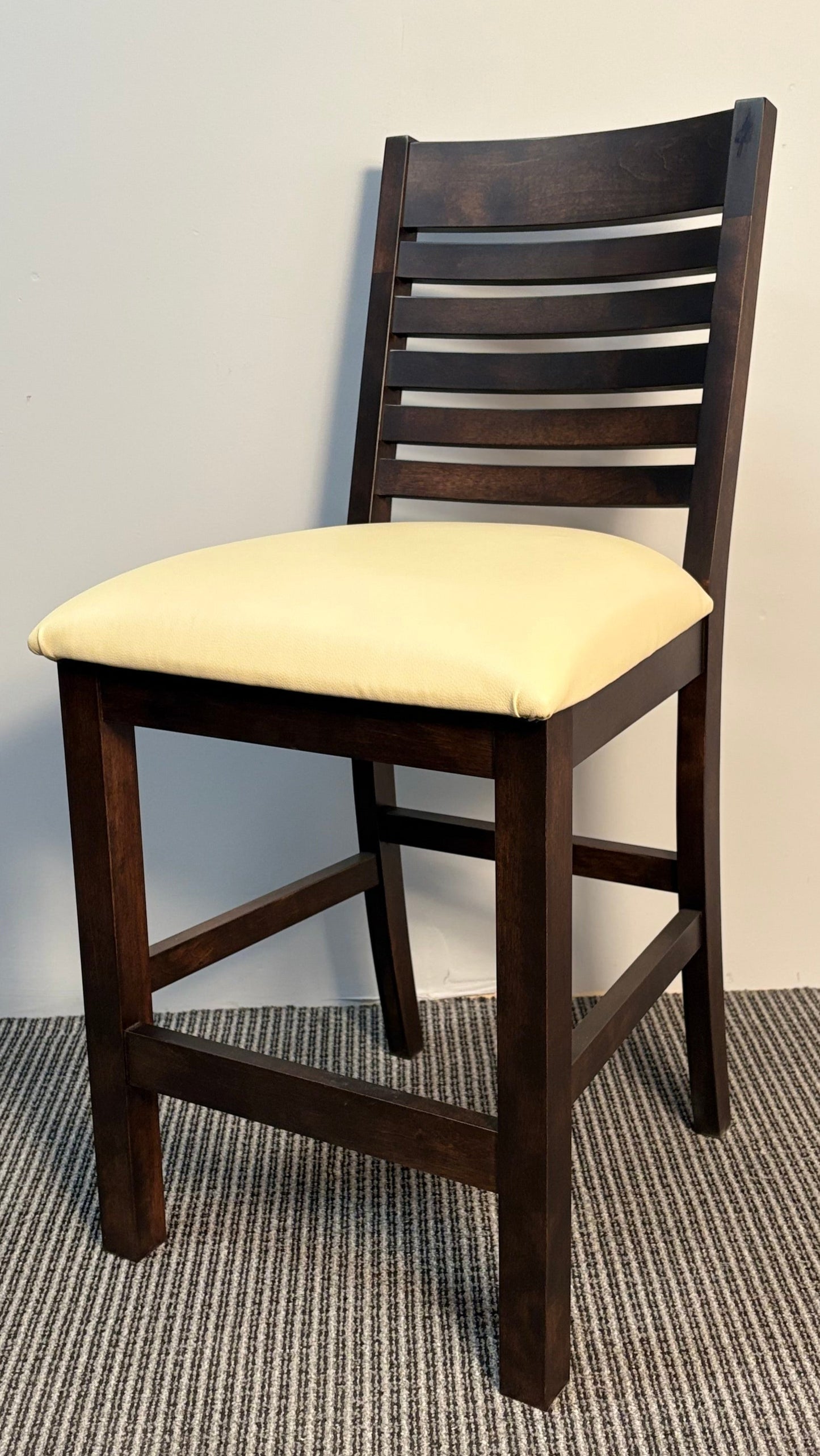 Designer Smooth Back Upholstered Stool SKD-634B