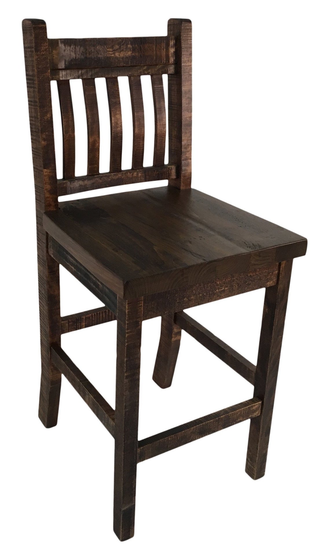 R849 Bent-Back Stool 24" - Old Hippy Wood Products 2415-80 Ave, Edmonton, AB
