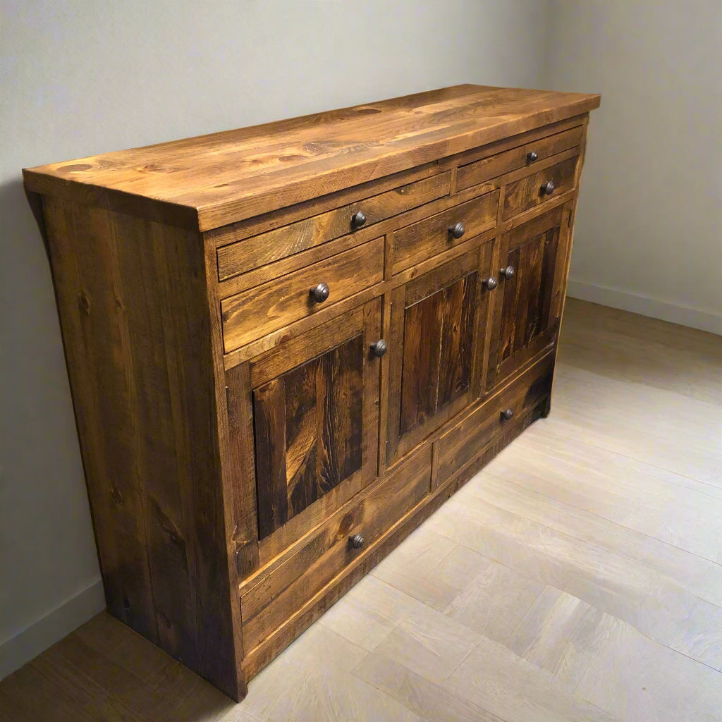 R347 Rustic Sideboard - Old Hippy Wood Products 2415-80 Ave, Edmonton, AB