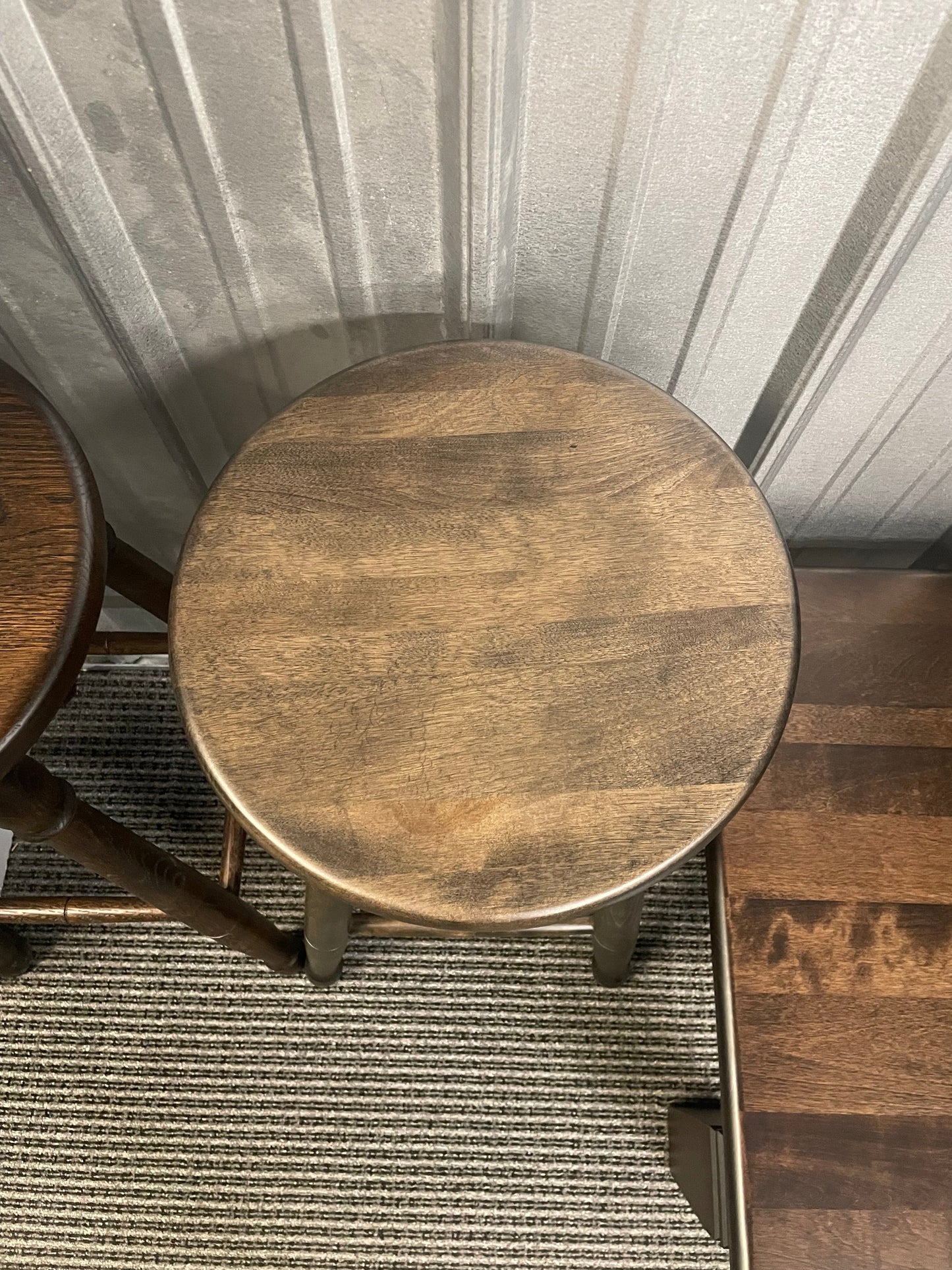 661B Smooth Birch Colonial 30" Stools 4 Available in Ebony Finish C-472
