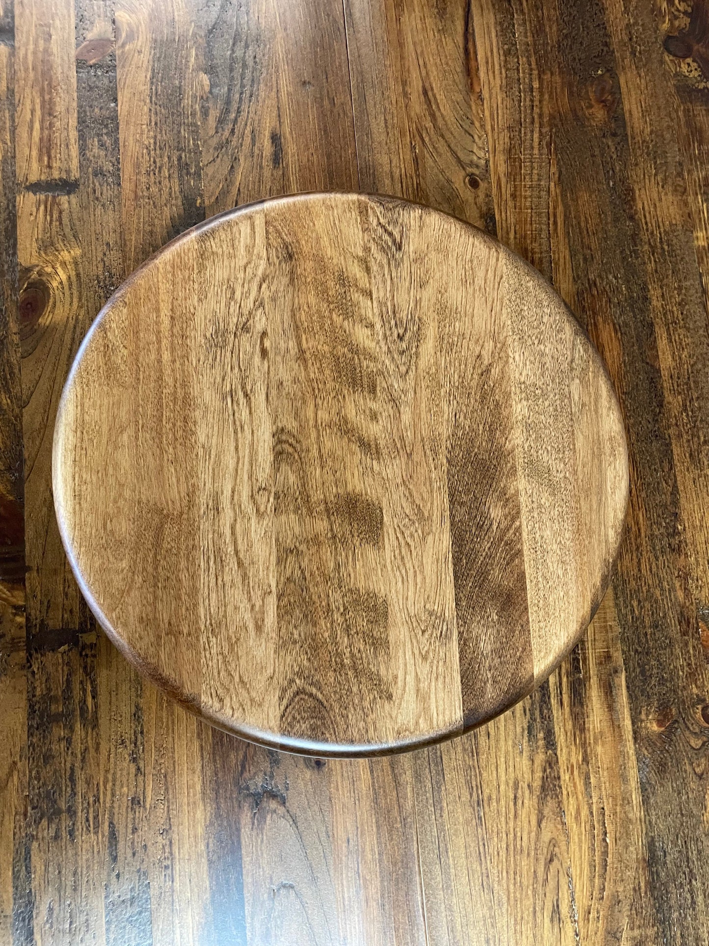 Smooth Birch 991B 16" Lazy Susan in Black Walnut Finish S-720