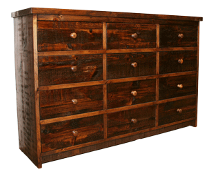 R181 Rustic 12 Drawer Dresser - Old Hippy Wood Products 2415-80 Ave, Edmonton, AB