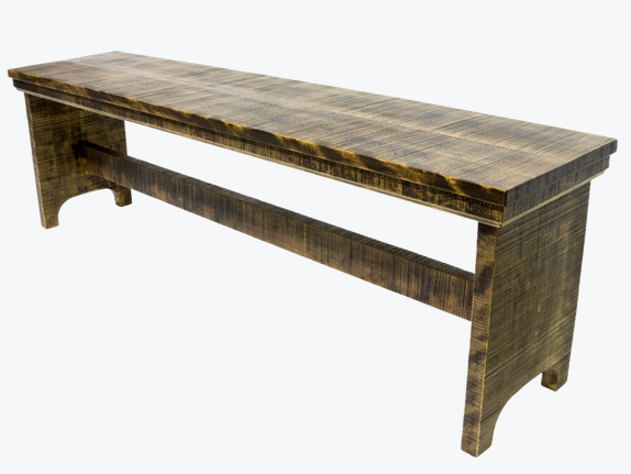 Rustic Birch Bench - Old Hippy Wood Products 2415-80 Ave, Edmonton, AB