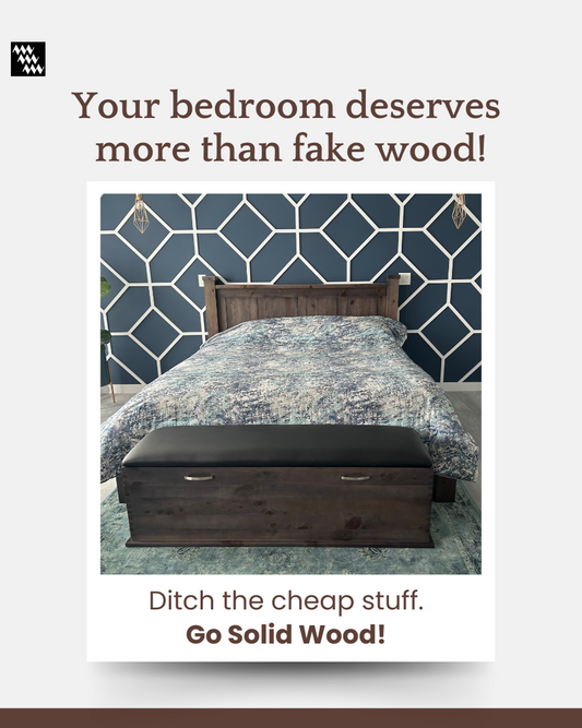 Your Bedroom Deserves More Than Fake Wood!