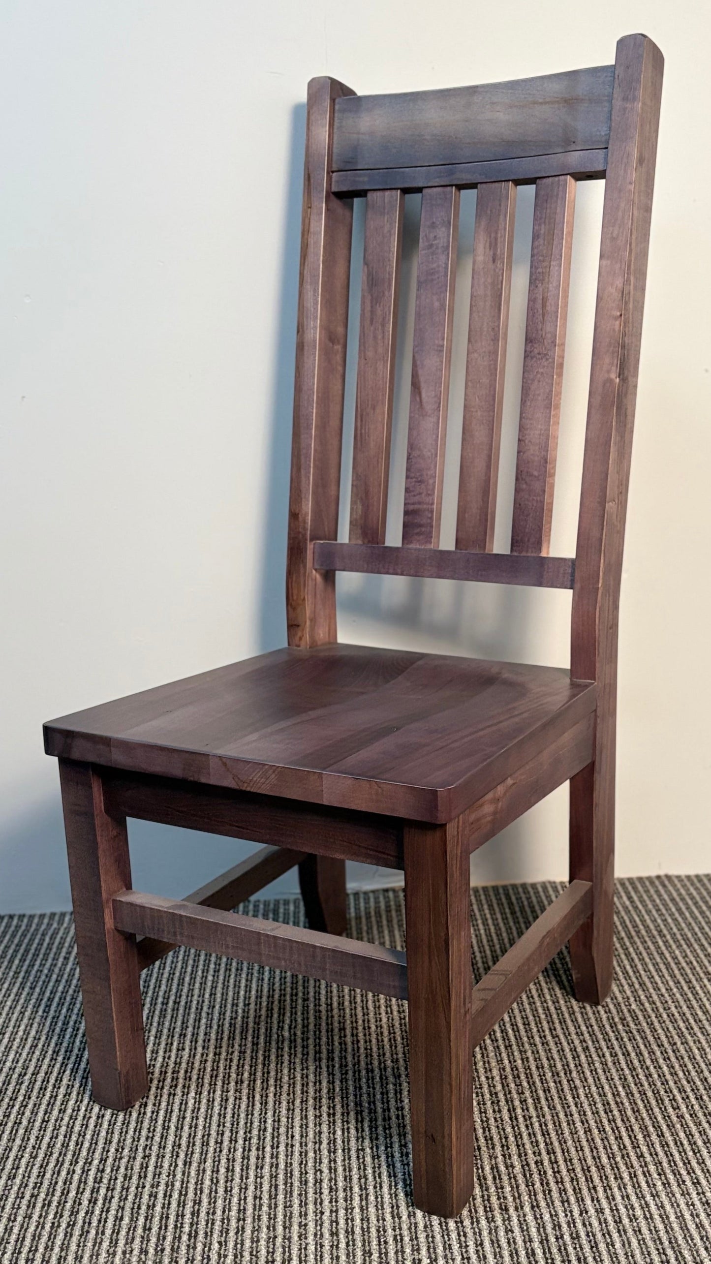 740M Wormy Maple Yukon Chair 19"W45"H