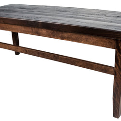 Scholar Bench Wood Seat