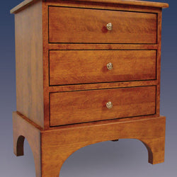 F163 3-Drawer Night Table