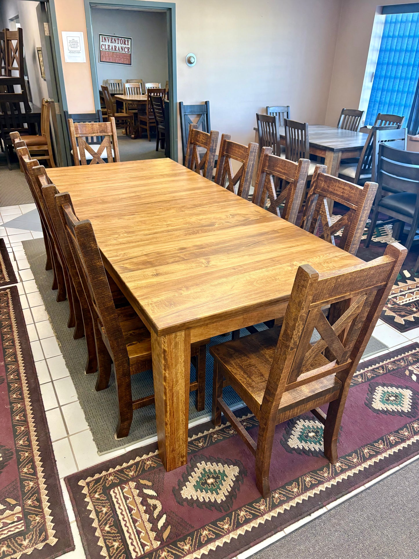 Wormy Maple Monster Table Country