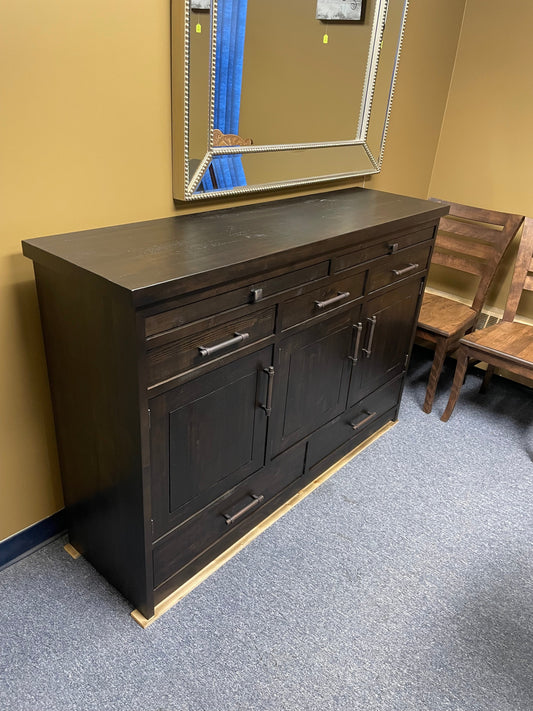 Rustic Pine R347P Server/Sideboard in Guinness Finish S-718