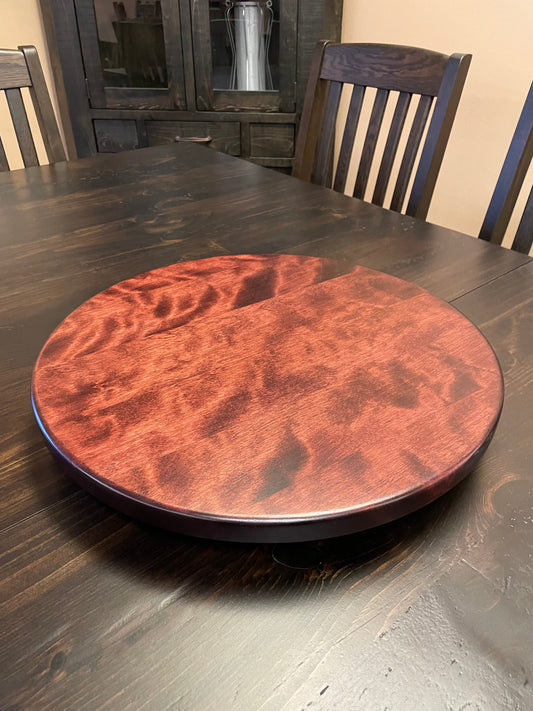 Smooth Birch 991B 16" Lazy Susan in Sheraton Mahogany Finish S-722