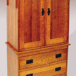 M214 3 Drawer, 2 Door, 2 Bin Horizontal