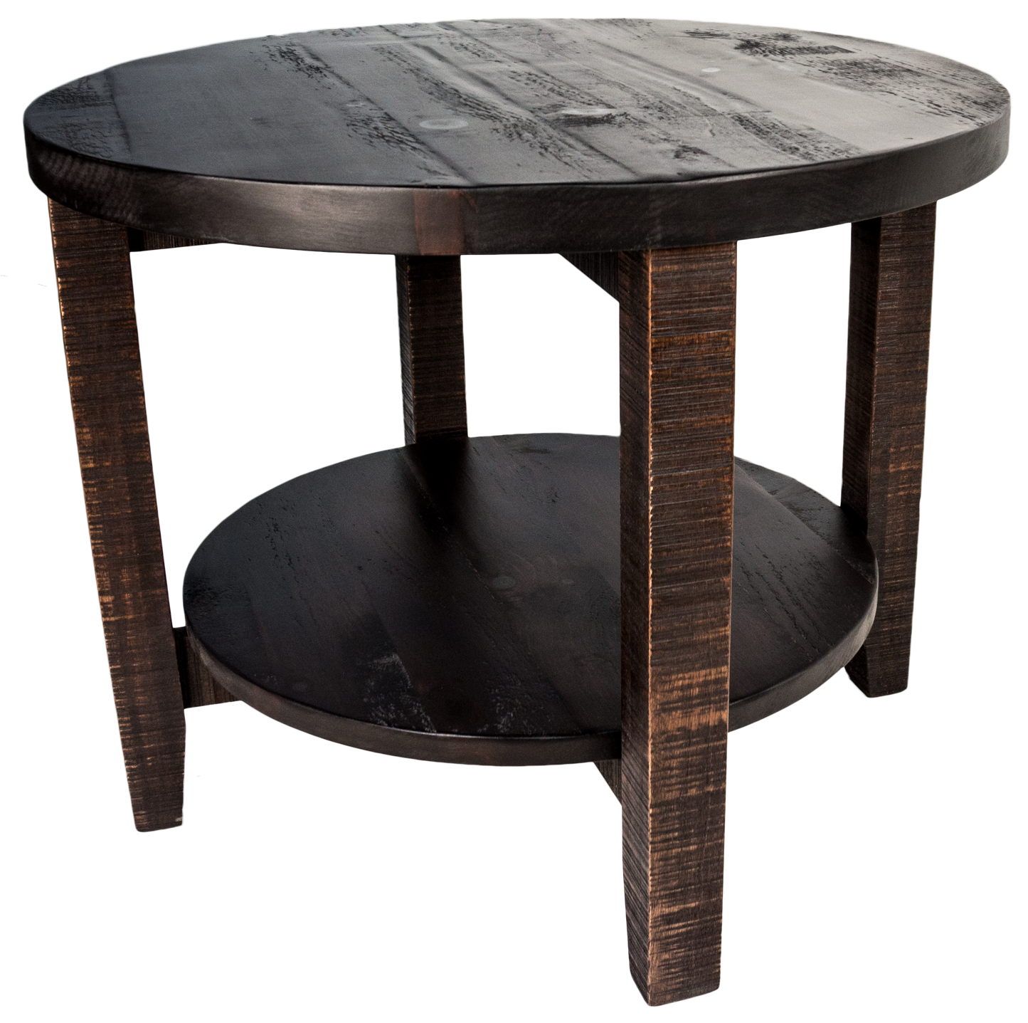 3005 Shavargo End Table with Shelf - Old Hippy Wood Products 2415-80 Ave, Edmonton, AB