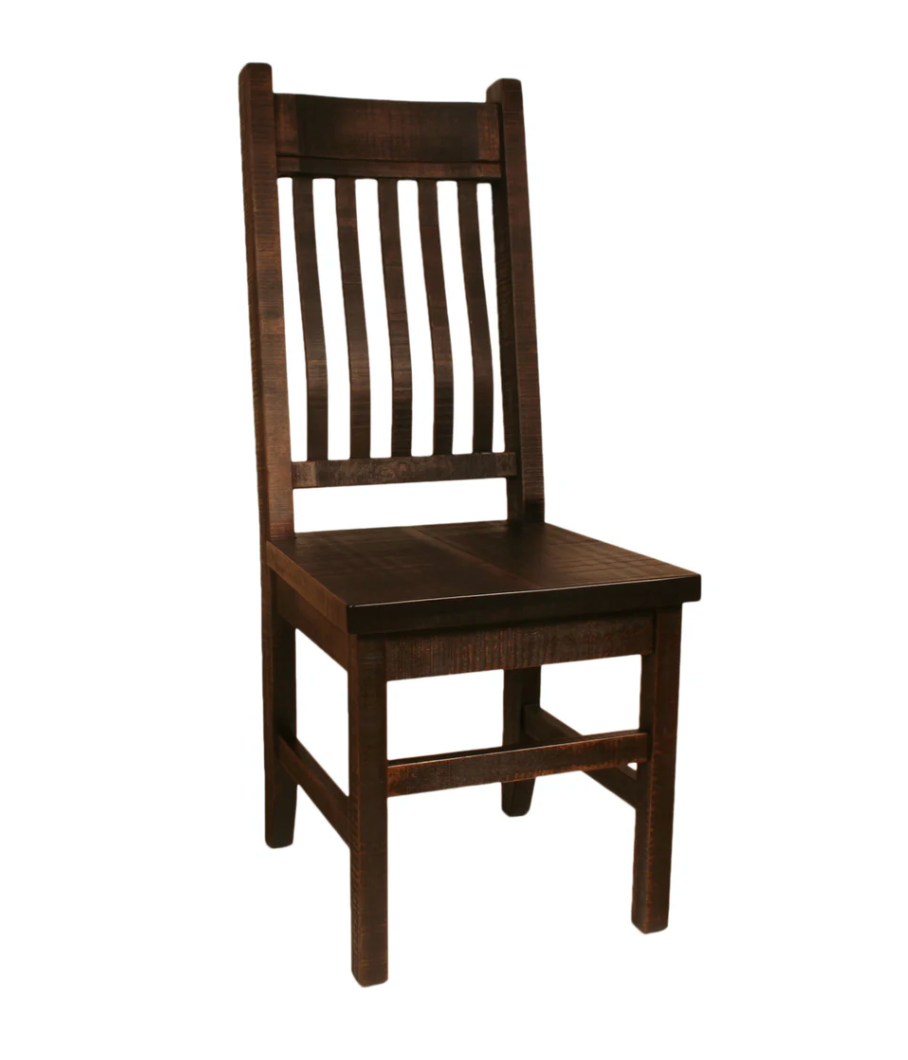 R749B Rustic Birch Bent-Back Chair