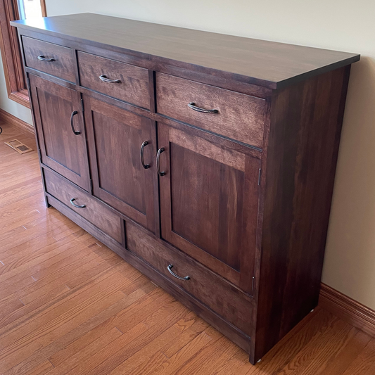 347B Smooth Birch Sideboard