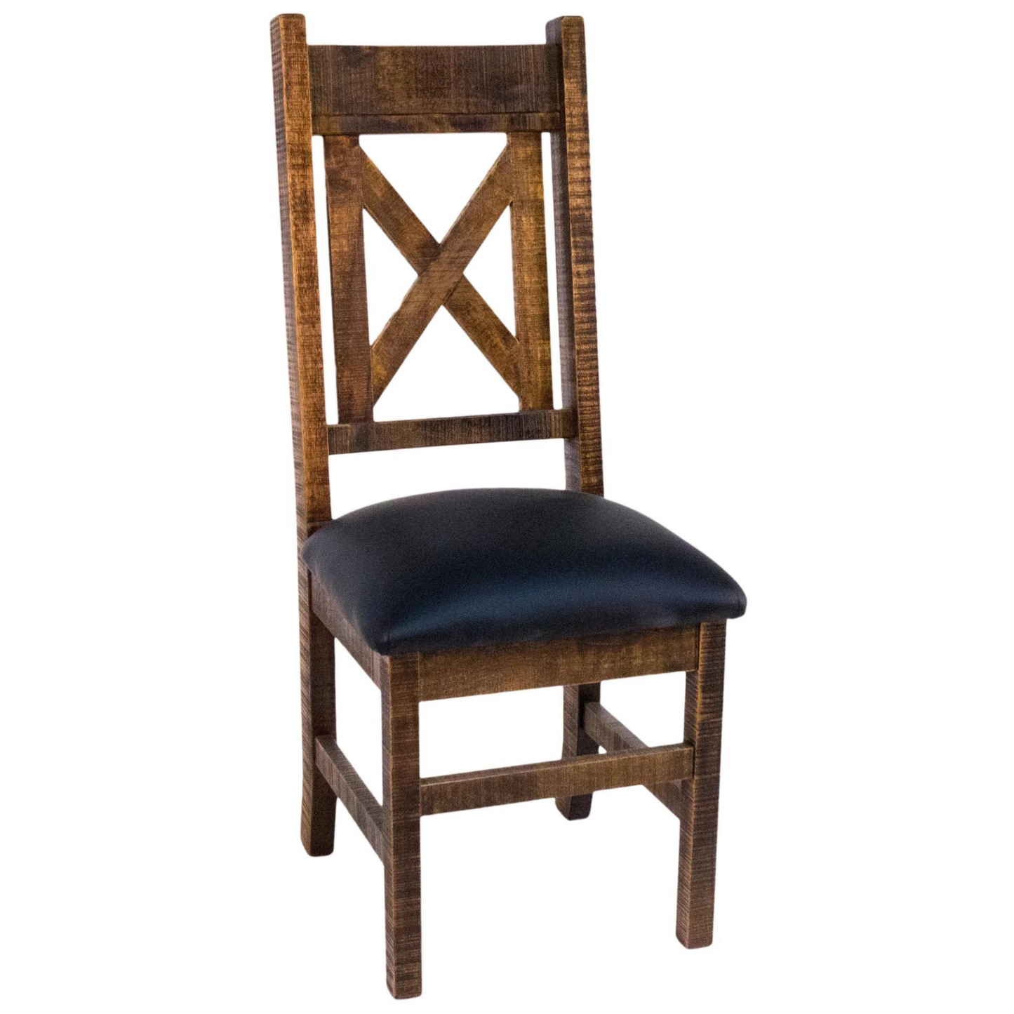 R751B Rustic Birch X-Back Chair