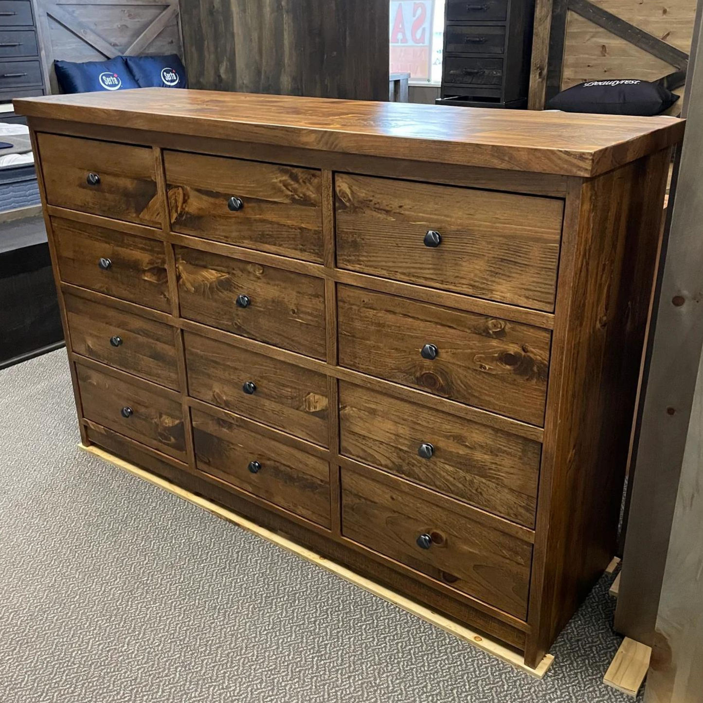 R181P 12 Drawer Dresser