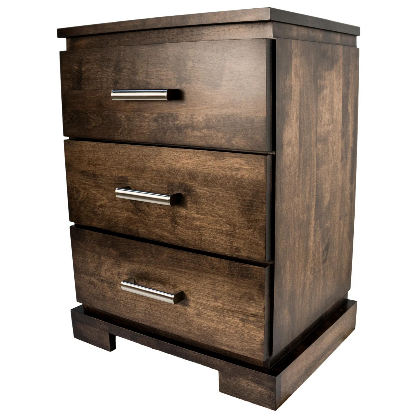 D163B 3 Drawer Nightstand