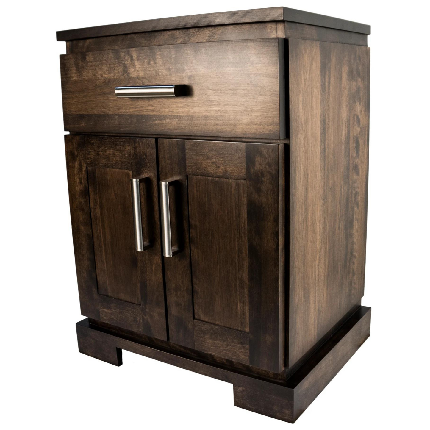 D162B 1 Drawer 2 Door Nightstand